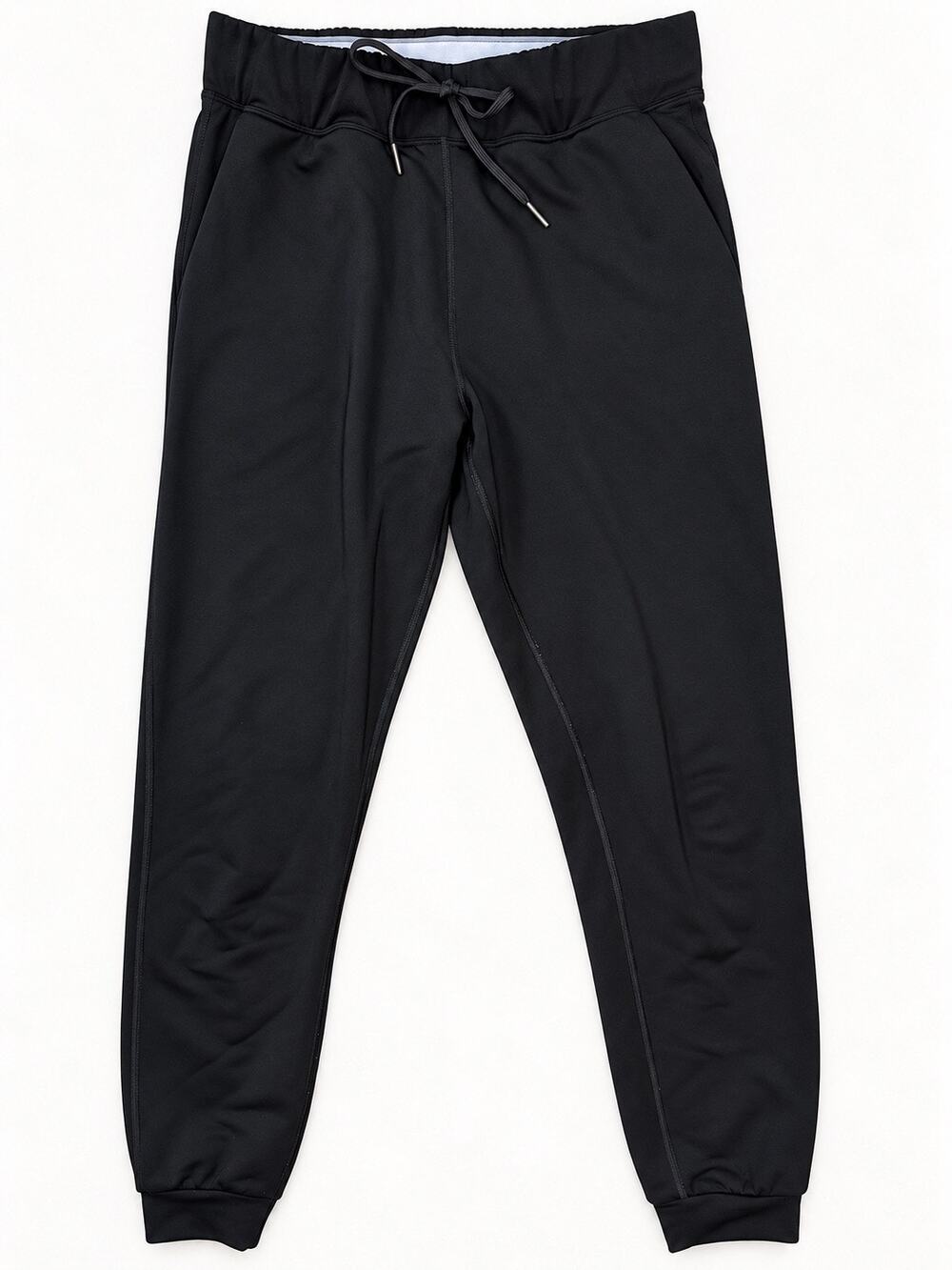 Woolx Lola Merino Wool Joggers Womens Small Tall Black Drawstring Pants